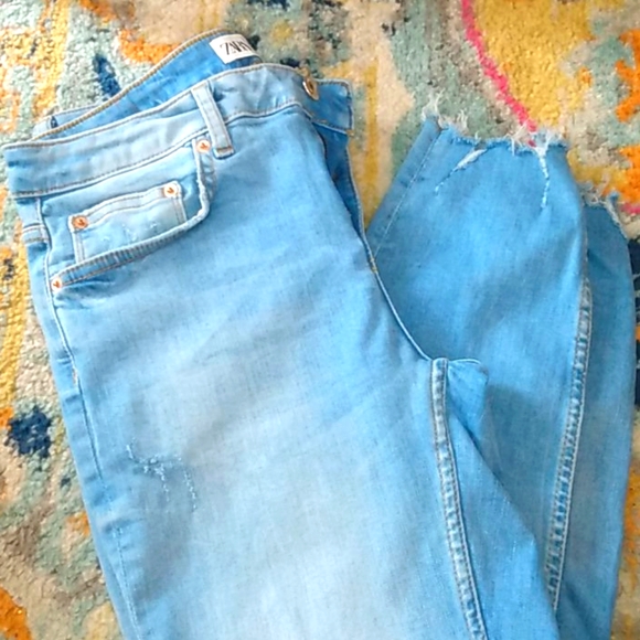 ZARA THE MULTIDAMAGES SKINNY JEANS - Picture 5 of 13